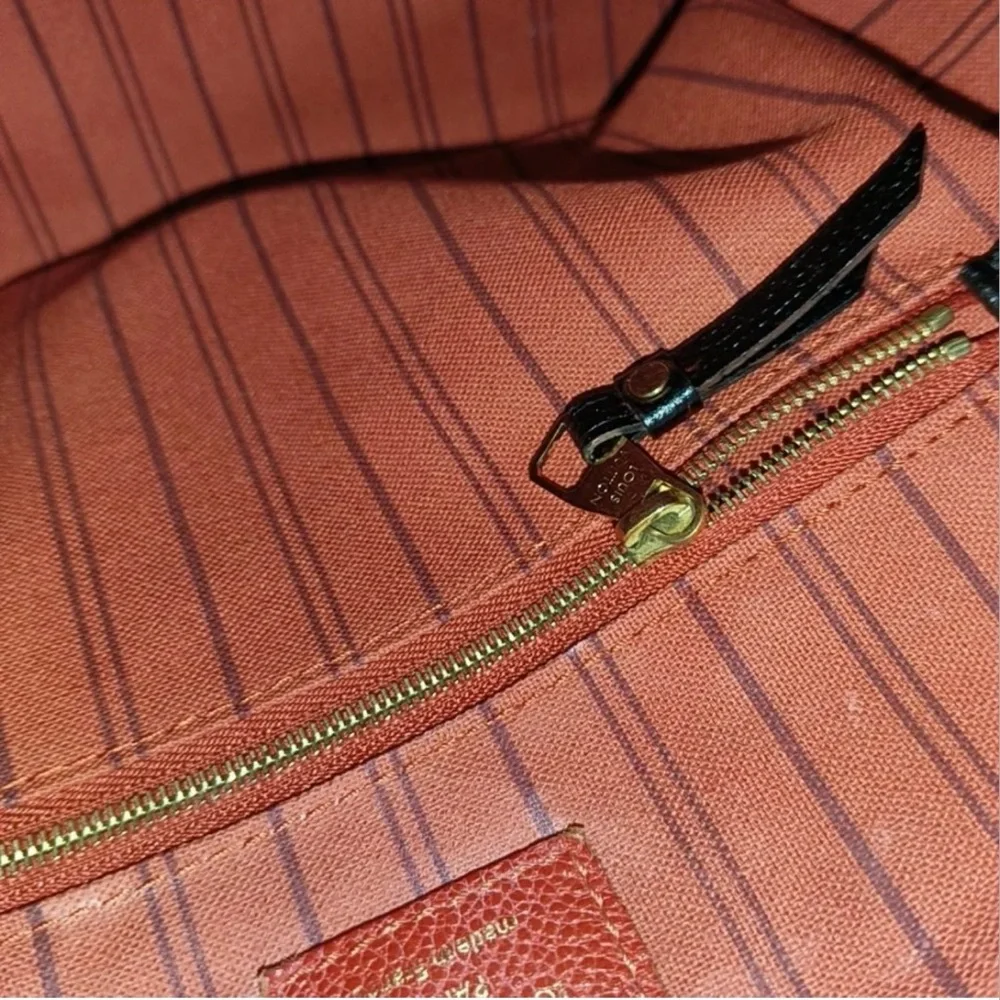 Louis Vuitton Black Embossed Satchel